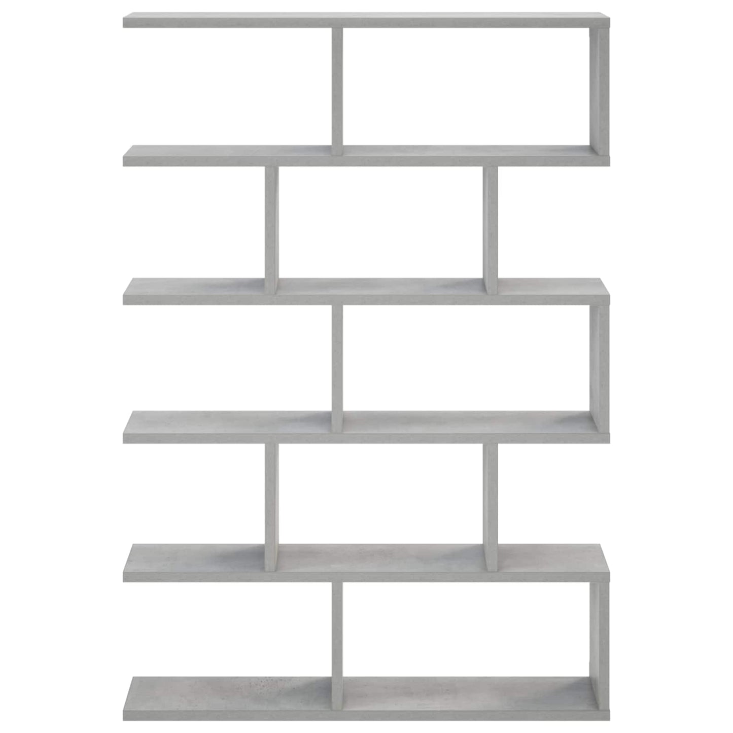 vidaXL Wall Shelf Concrete Grey 70 x 17 x 101 cm Engineered Wood