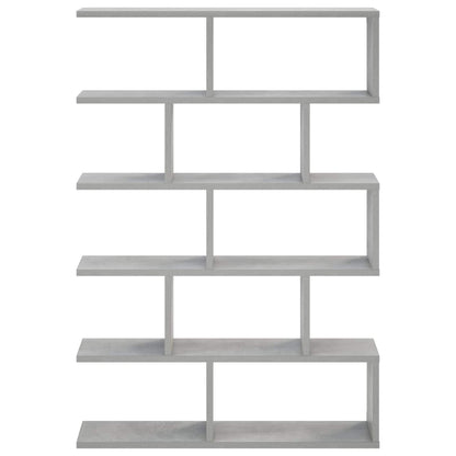 vidaXL Wall Shelf Concrete Grey 70 x 17 x 101 cm Engineered Wood