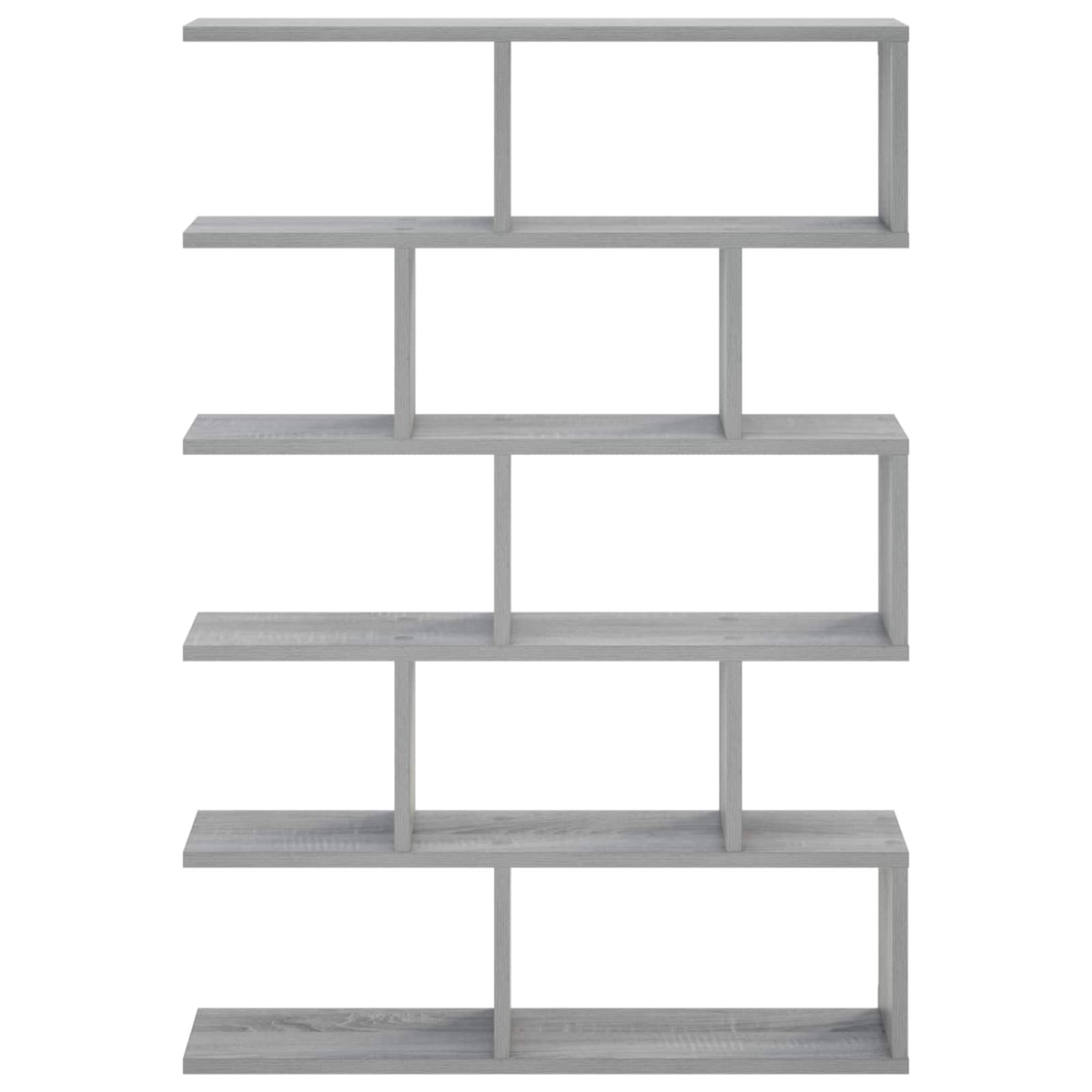 vidaXL Wall Shelf Grey Sonoma 70 x 17 x 101 cm Engineered Wood