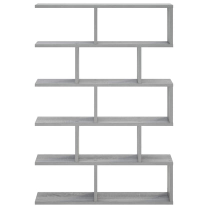 vidaXL Wall Shelf Grey Sonoma 70 x 17 x 101 cm Engineered Wood