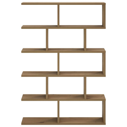vidaXL Wall Shelf Artisan Oak 70 x 17 x 101 cm Engineered Wood