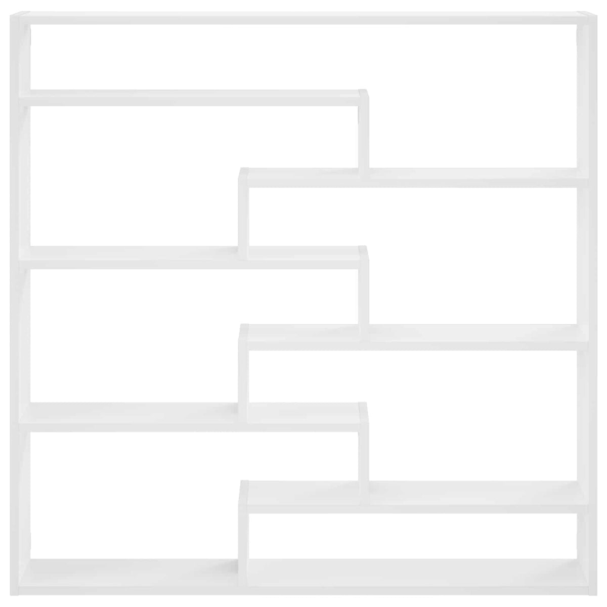 vidaXL Wall Shelf White 103 x 17 x 102 cm Engineered Wood