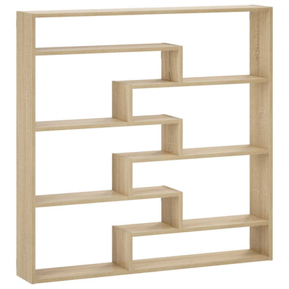 vidaXL Wall Shelf Sonoma Oak 103 x 17 x 102 cm Engineered Wood