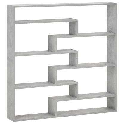 vidaXL Wall Shelf Concrete Grey 103 x 17 x 102 cm Engineered Wood