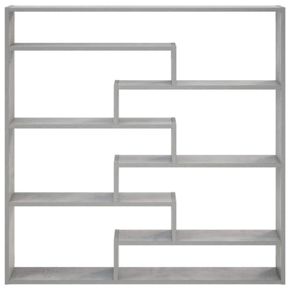 vidaXL Wall Shelf Concrete Grey 103 x 17 x 102 cm Engineered Wood