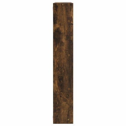 vidaXL Wall Shelf Smoked Oak 103 x 17 x 102 cm Engineered Wood