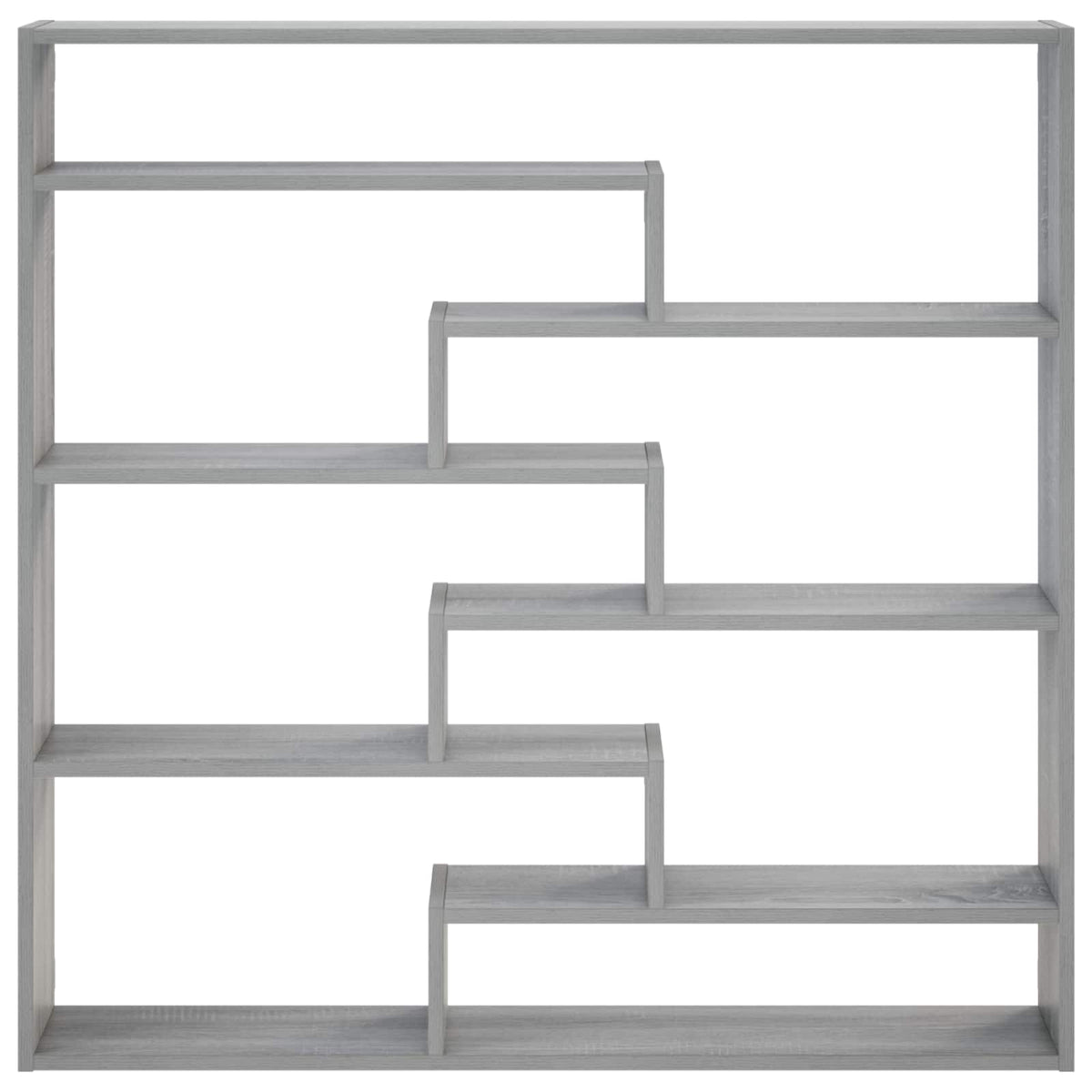 vidaXL Wall Shelf Grey Sonoma 103 x 17 x 102 cm Engineered Wood