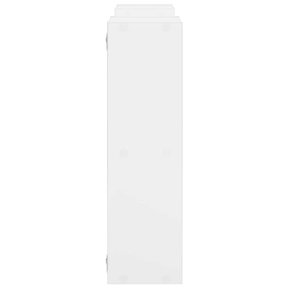 vidaXL Wall Shelf White 102 x 17 x 59 cm Engineered Wood
