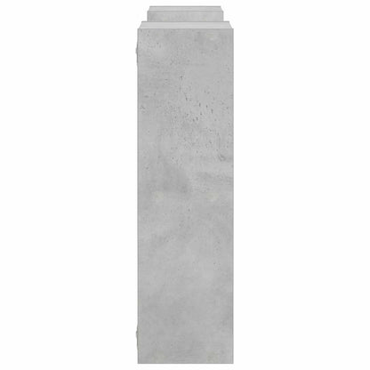 vidaXL Wall Shelf Concrete Grey 102 x 17 x 59 cm Engineered Wood