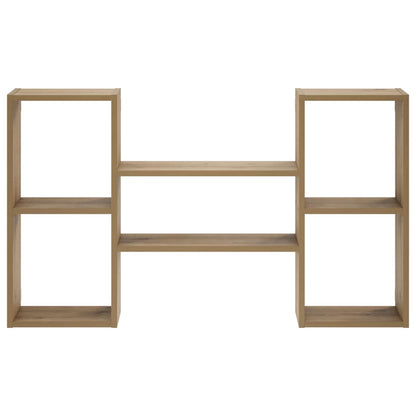vidaXL Wall Shelf Artisan Oak 102 x 17 x 59 cm Engineered Wood