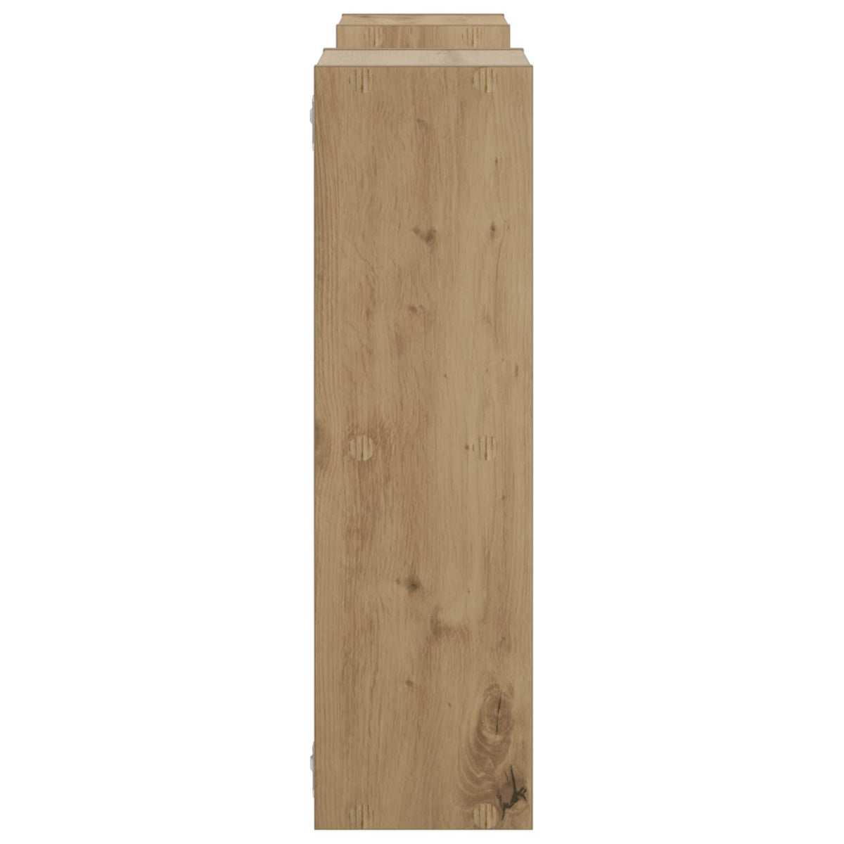vidaXL Wall Shelf Artisan Oak 102 x 17 x 59 cm Engineered Wood