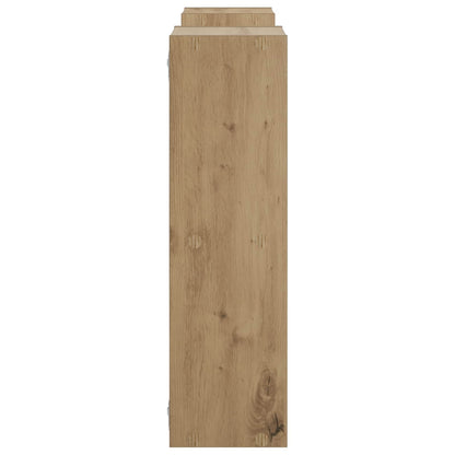vidaXL Wall Shelf Artisan Oak 102 x 17 x 59 cm Engineered Wood