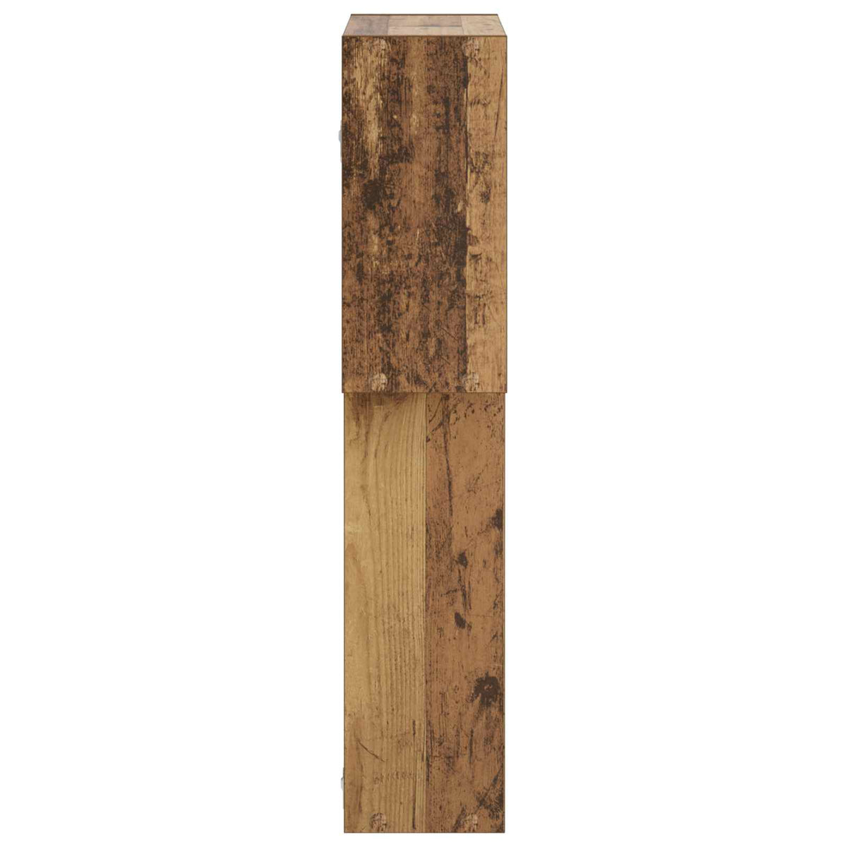 vidaXL Wall Shelf Old Wood 98 x 17 x 91 cm Engineered Wood