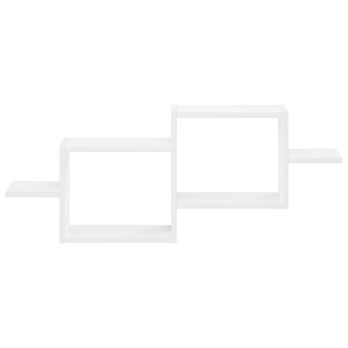 vidaXL Wall Shelf White 95 x 17 x 37 cm Engineered Wood