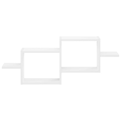 vidaXL Wall Shelf White 95 x 17 x 37 cm Engineered Wood