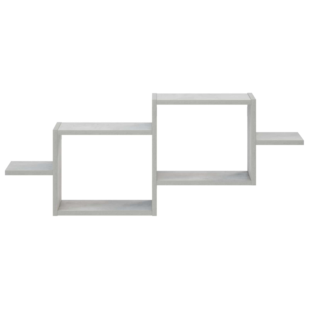vidaXL Wall Shelf Concrete Grey 95 x 17 x 37 cm Engineered Wood