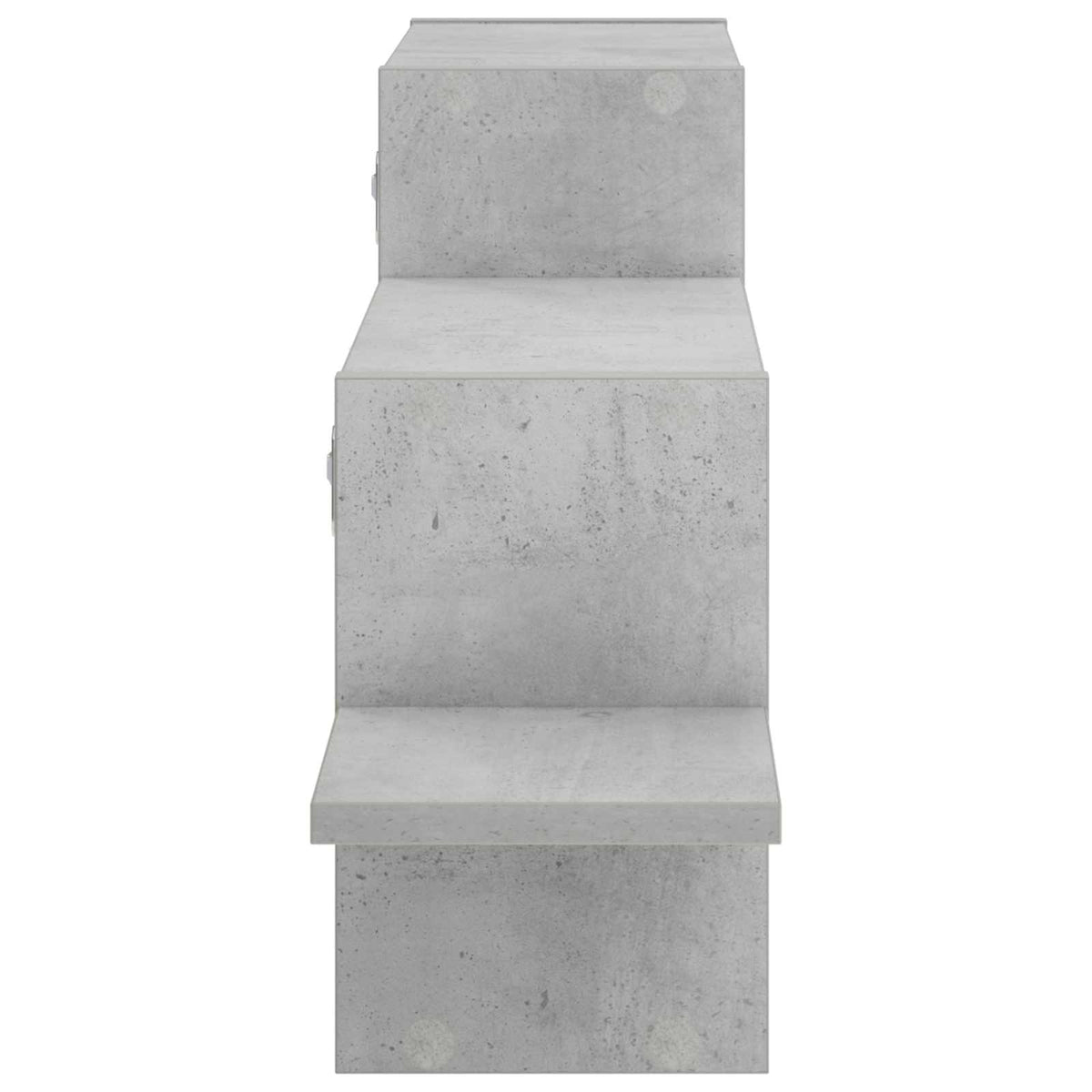 vidaXL Wall Shelf Concrete Grey 95 x 17 x 37 cm Engineered Wood