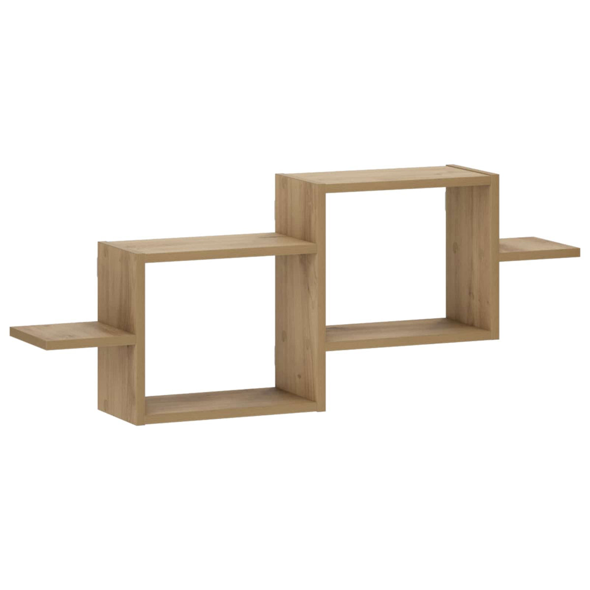 vidaXL Wall Shelf Artisan Oak 95 x 17 x 37 cm Engineered Wood