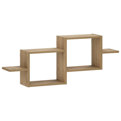 vidaXL Wall Shelf Artisan Oak 95 x 17 x 37 cm Engineered Wood