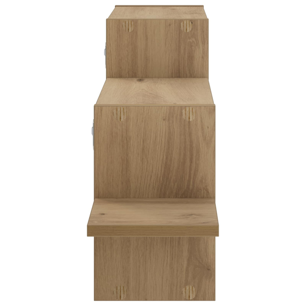 vidaXL Wall Shelf Artisan Oak 95 x 17 x 37 cm Engineered Wood