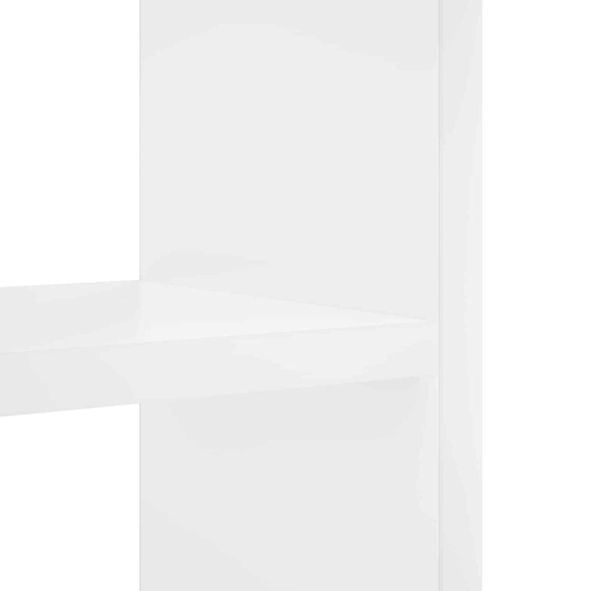 vidaXL Wall Shelf White 78.5 x 17 x 45 cm Engineered Wood