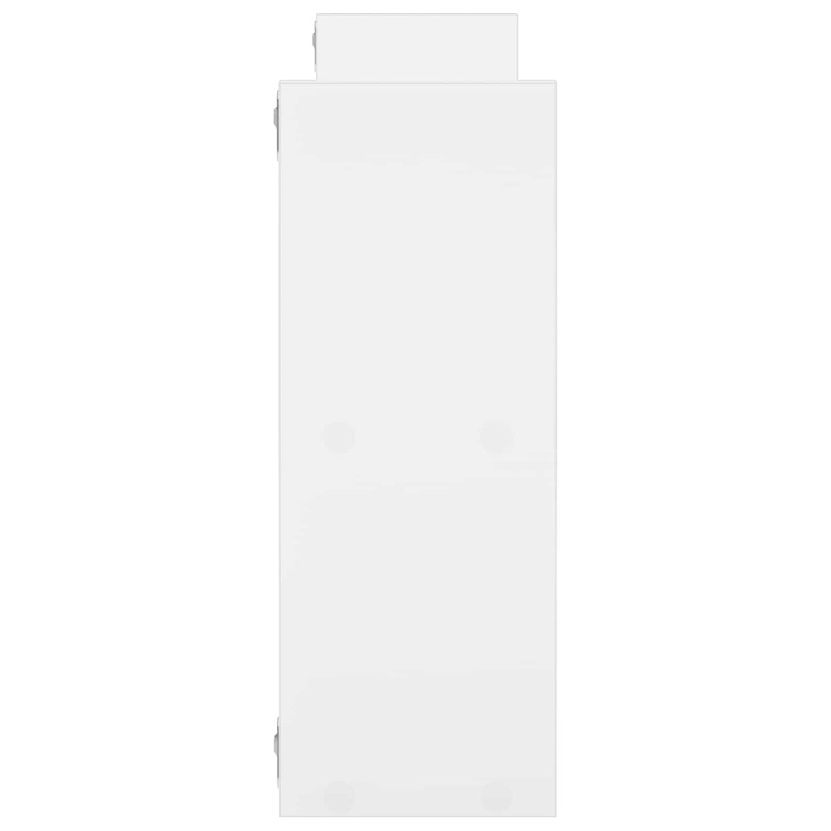 vidaXL Wall Shelf White 78.5 x 17 x 45 cm Engineered Wood