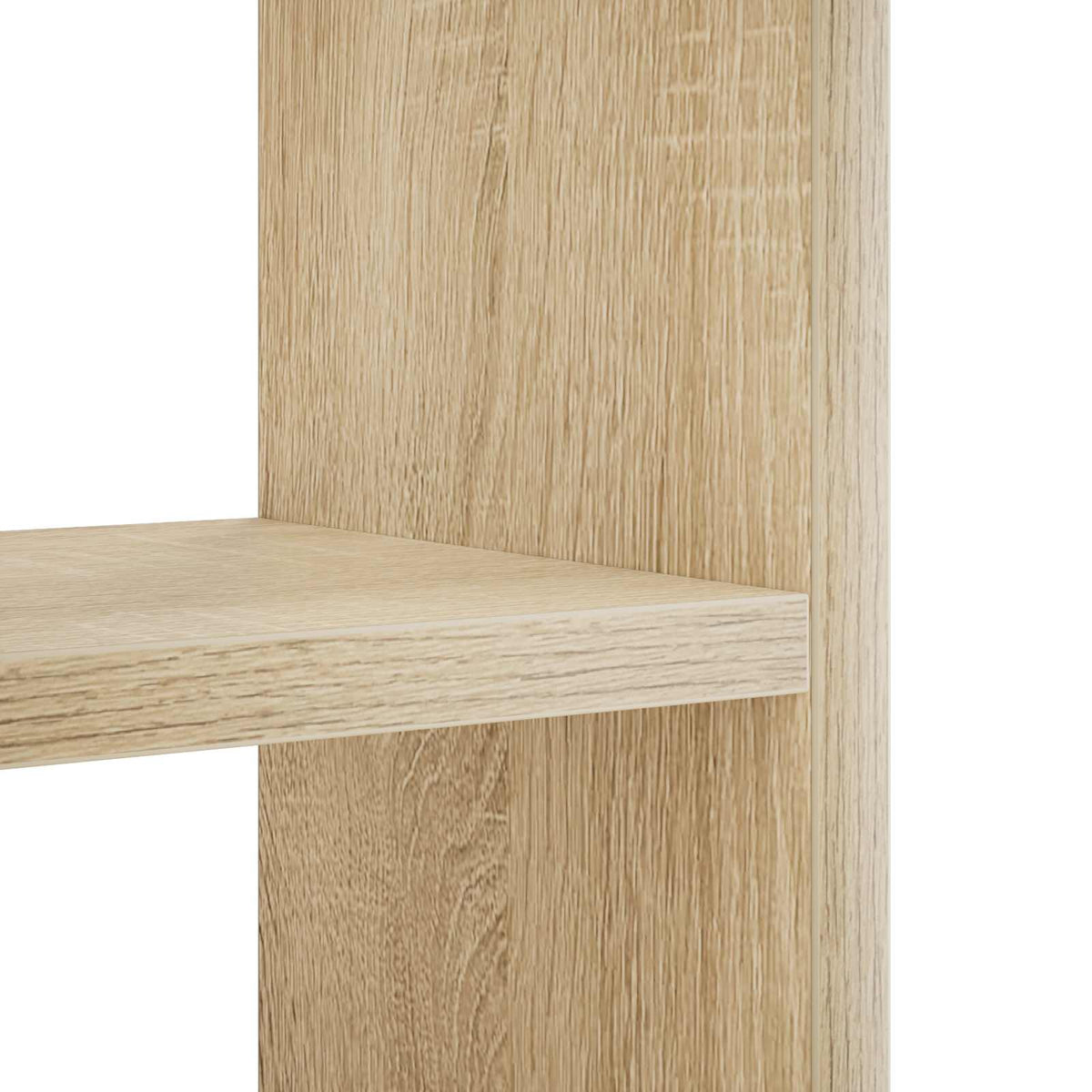 vidaXL Wall Shelf Sonoma Oak 78.5 x 17 x 45 cm Engineered Wood