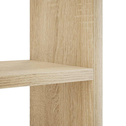 vidaXL Wall Shelf Sonoma Oak 78.5 x 17 x 45 cm Engineered Wood