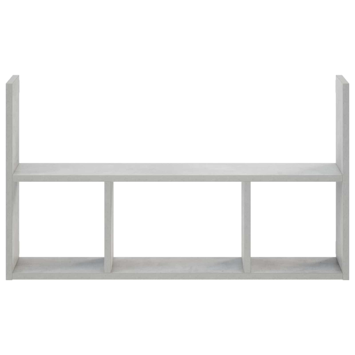 vidaXL Wall Shelf Concrete Grey 78.5 x 17 x 45 cm Engineered Wood