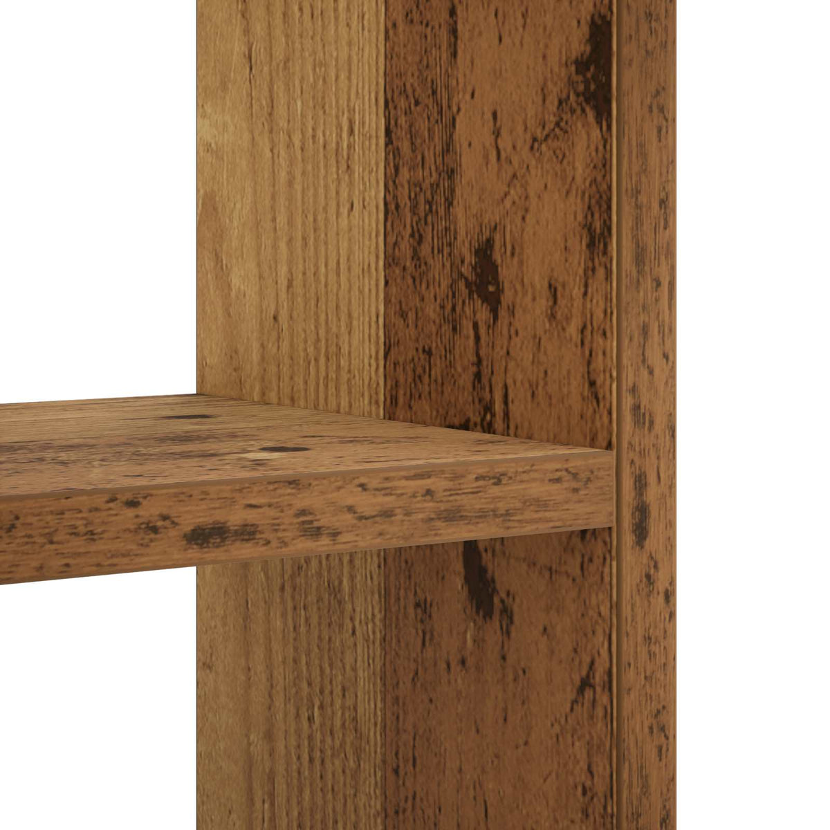 vidaXL Wall Shelf Old Wood 78.5 x 17 x 45 cm Engineered Wood