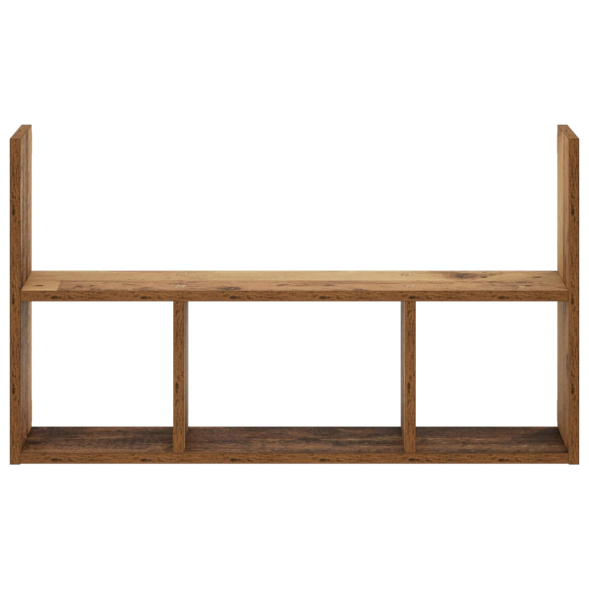 vidaXL Wall Shelf Old Wood 78.5 x 17 x 45 cm Engineered Wood