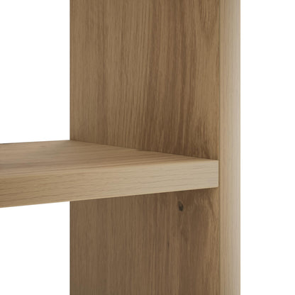 vidaXL Wall Shelf Artisan Oak 78.5 x 17 x 45 cm Engineered Wood