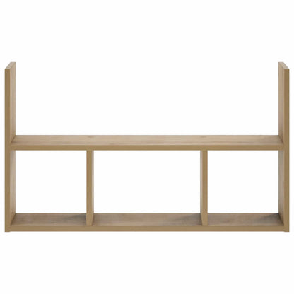 vidaXL Wall Shelf Artisan Oak 78.5 x 17 x 45 cm Engineered Wood