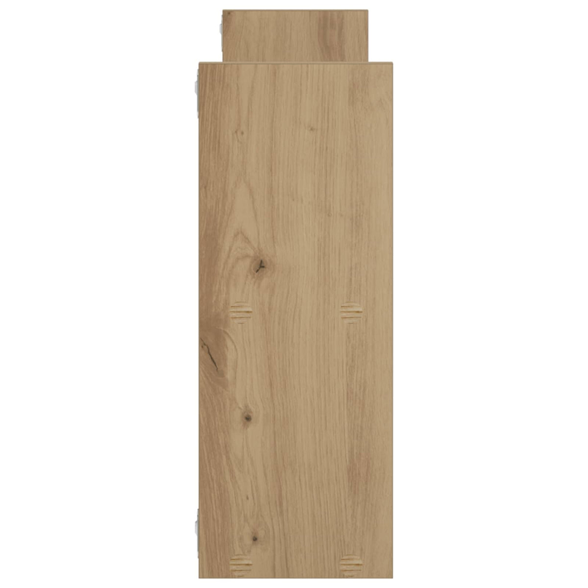 vidaXL Wall Shelf Artisan Oak 78.5 x 17 x 45 cm Engineered Wood