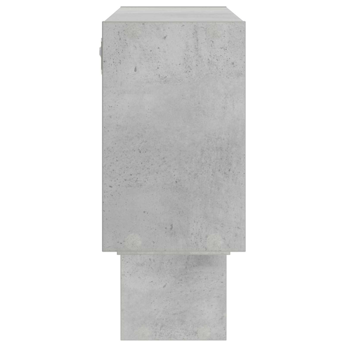 vidaXL Wall Shelf Concrete Grey 158 x 17 x 53 cm Engineered Wood