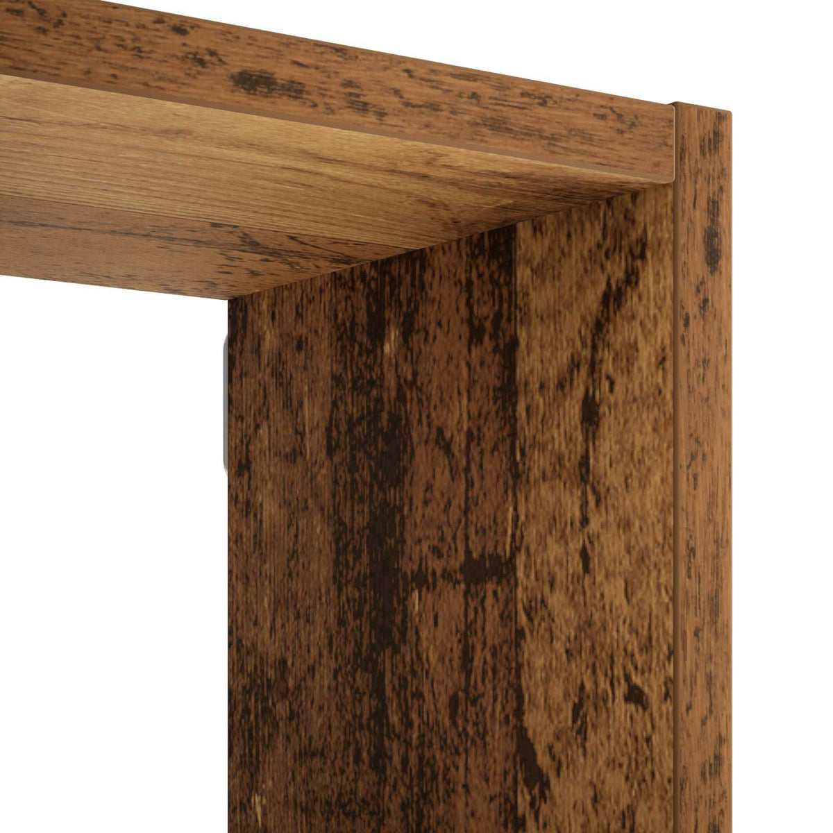 vidaXL Wall Shelf Old Wood 158 x 17 x 53 cm Engineered Wood