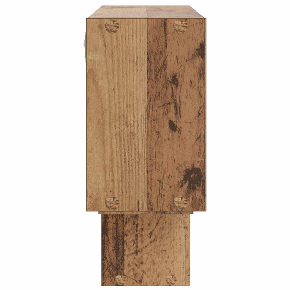 vidaXL Wall Shelf Old Wood 158 x 17 x 53 cm Engineered Wood
