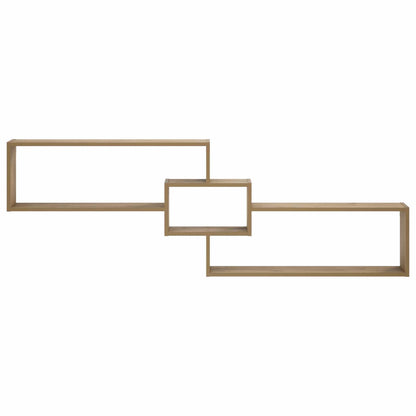 vidaXL Wall Shelf Artisan Oak 158 x 17 x 53 cm Engineered Wood