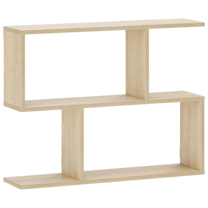 vidaXL Wall Shelf Sonoma Oak 72 x 17 x 55.5 cm Engineered Wood