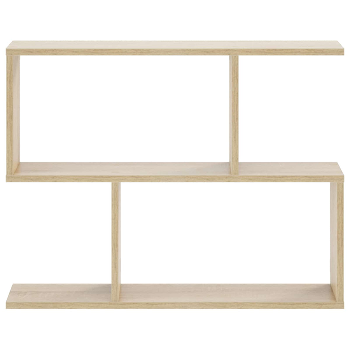 vidaXL Wall Shelf Sonoma Oak 72 x 17 x 55.5 cm Engineered Wood