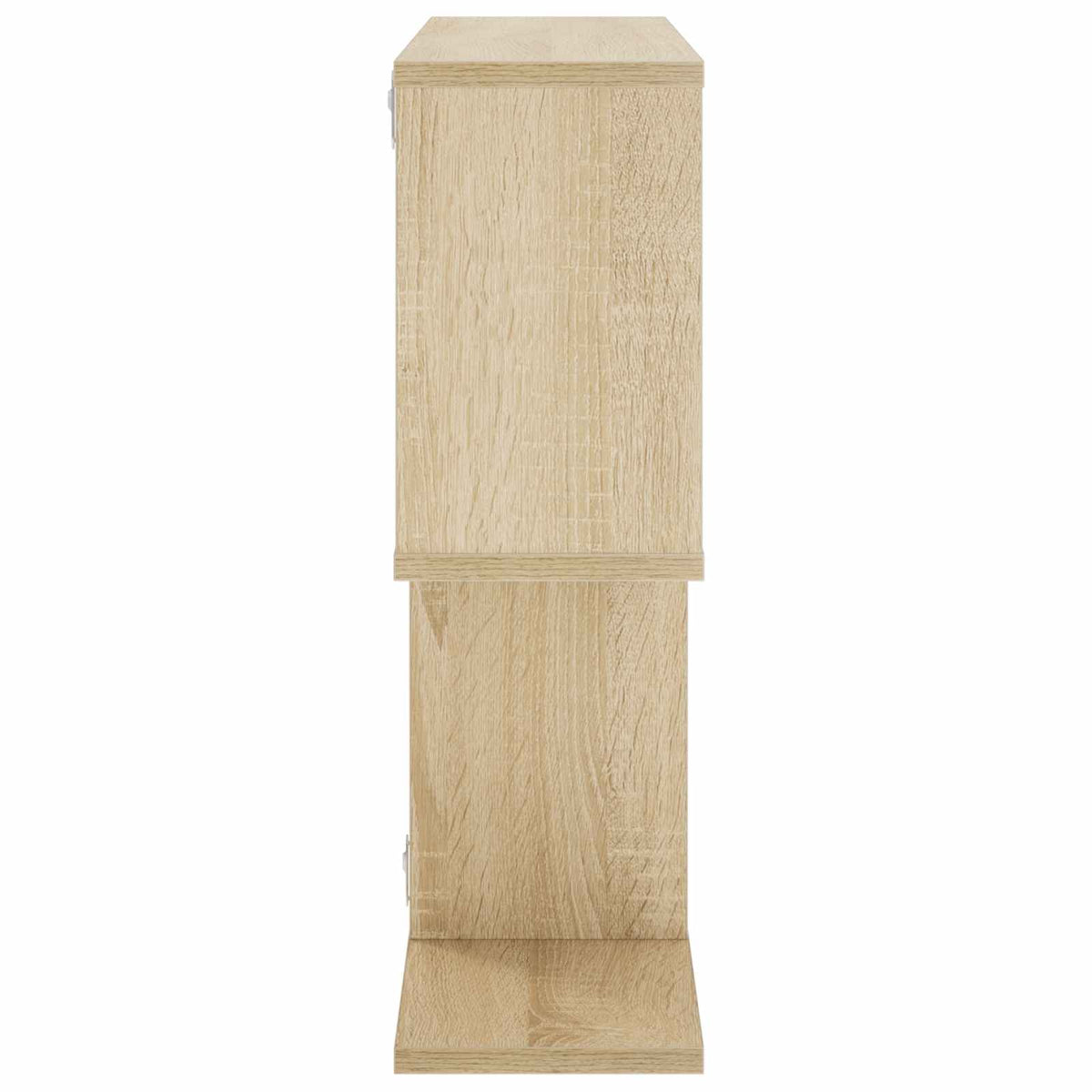 vidaXL Wall Shelf Sonoma Oak 72 x 17 x 55.5 cm Engineered Wood