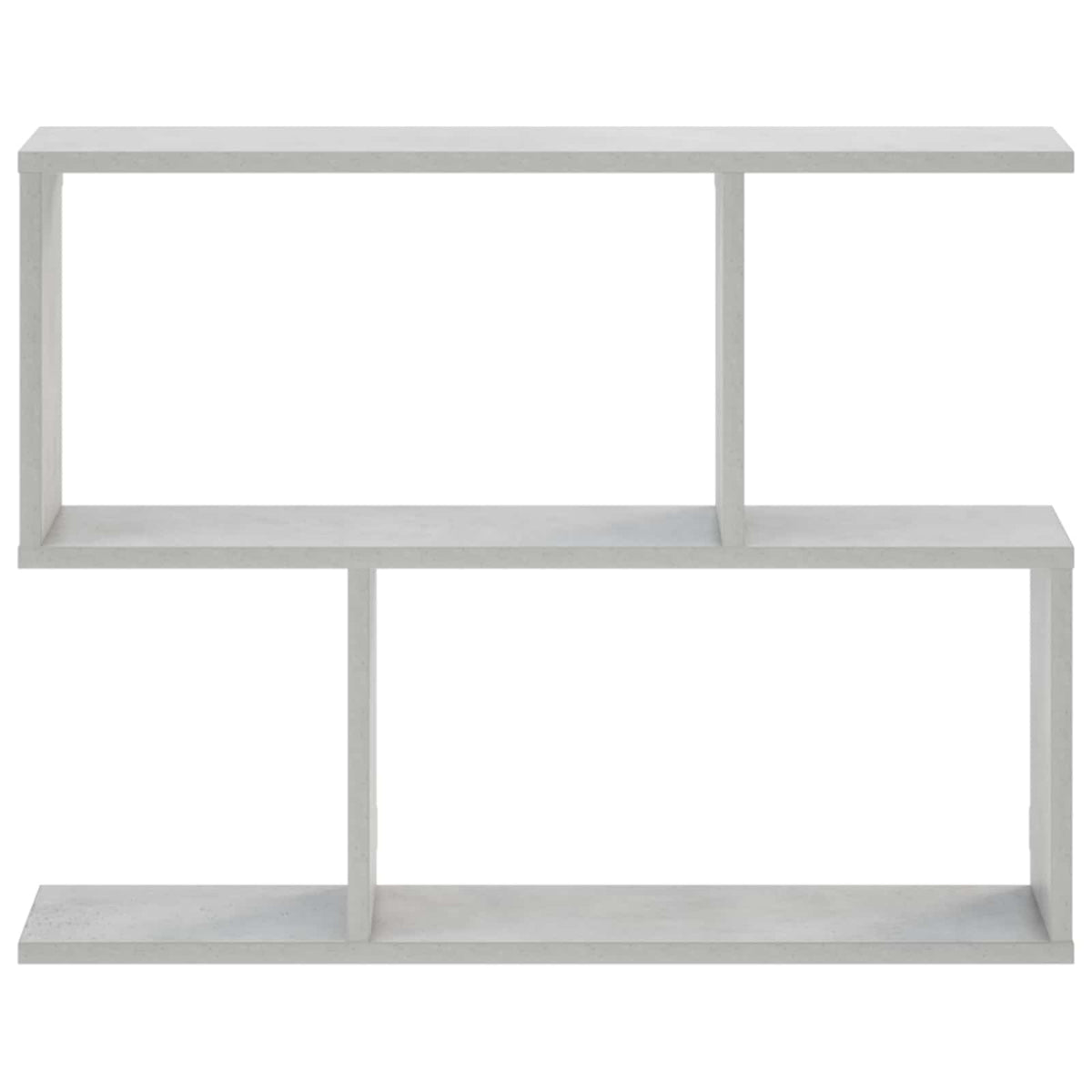 vidaXL Wall Shelf Concrete Grey 72 x 17 x 55.5 cm Engineered Wood