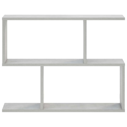 vidaXL Wall Shelf Concrete Grey 72 x 17 x 55.5 cm Engineered Wood