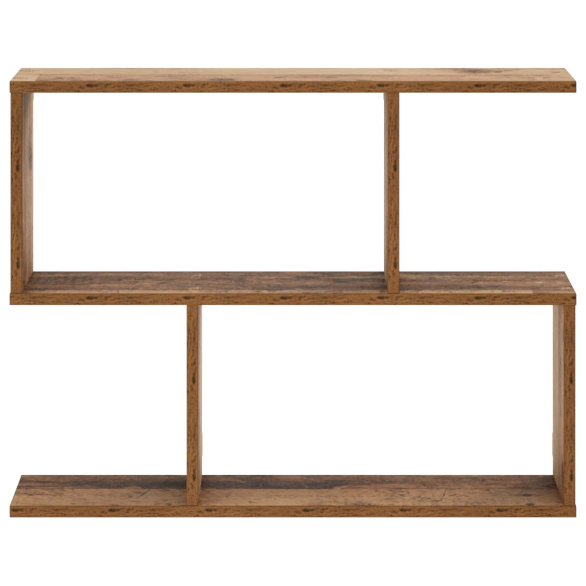 vidaXL Wall Shelf Oak Wood 72 x 17 x 55.5 cm Engineered Wood