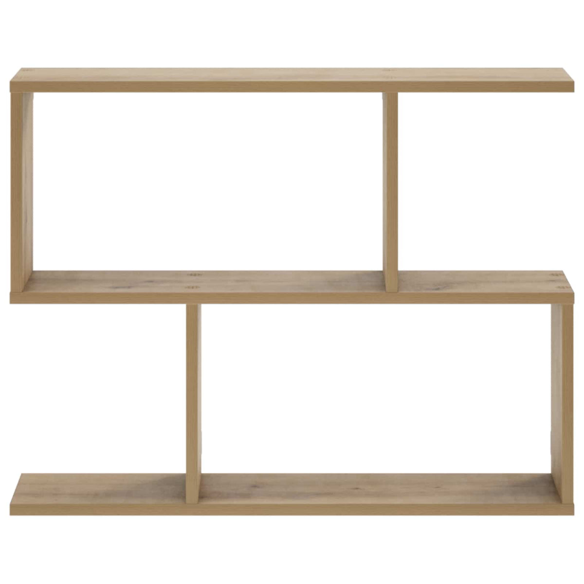 vidaXL Wall Shelf Artisan Oak 72 x 17 x 55.5 cm Engineered Wood