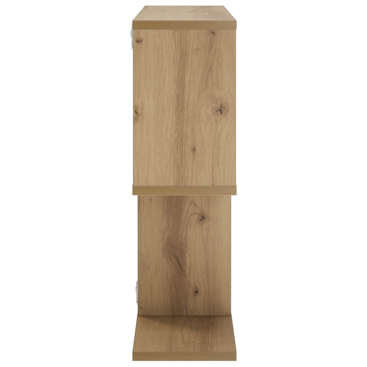vidaXL Wall Shelf Artisan Oak 72 x 17 x 55.5 cm Engineered Wood