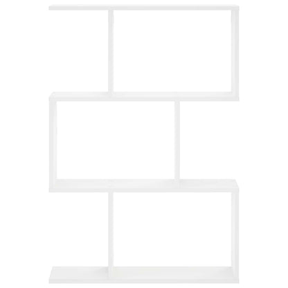 vidaXL Wall Shelf White 72 x 17 x 105 cm Engineered Wood