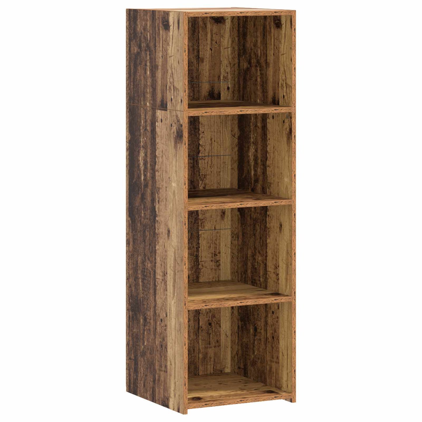 vidaXL Highboard Old Wood 40 x 41 x 124 cm Engineered Wood
