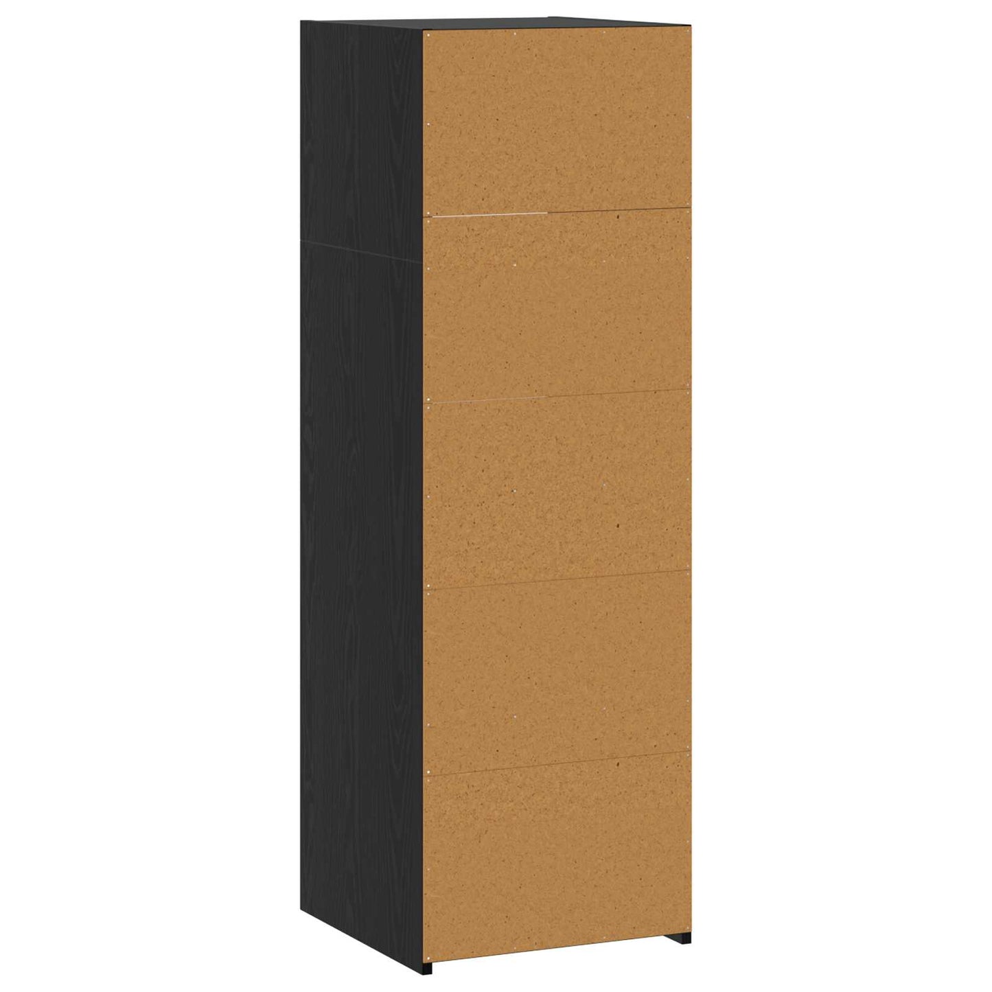 vidaXL Highboard Black Oak 40 x 41 x 124 cm Engineered Wood