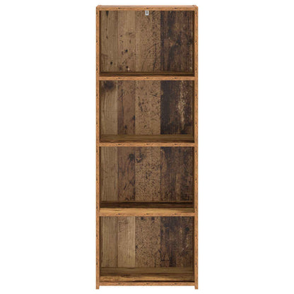 vidaXL Highboard Old Wood 45 x 41 x 124 cm Engineered Wood